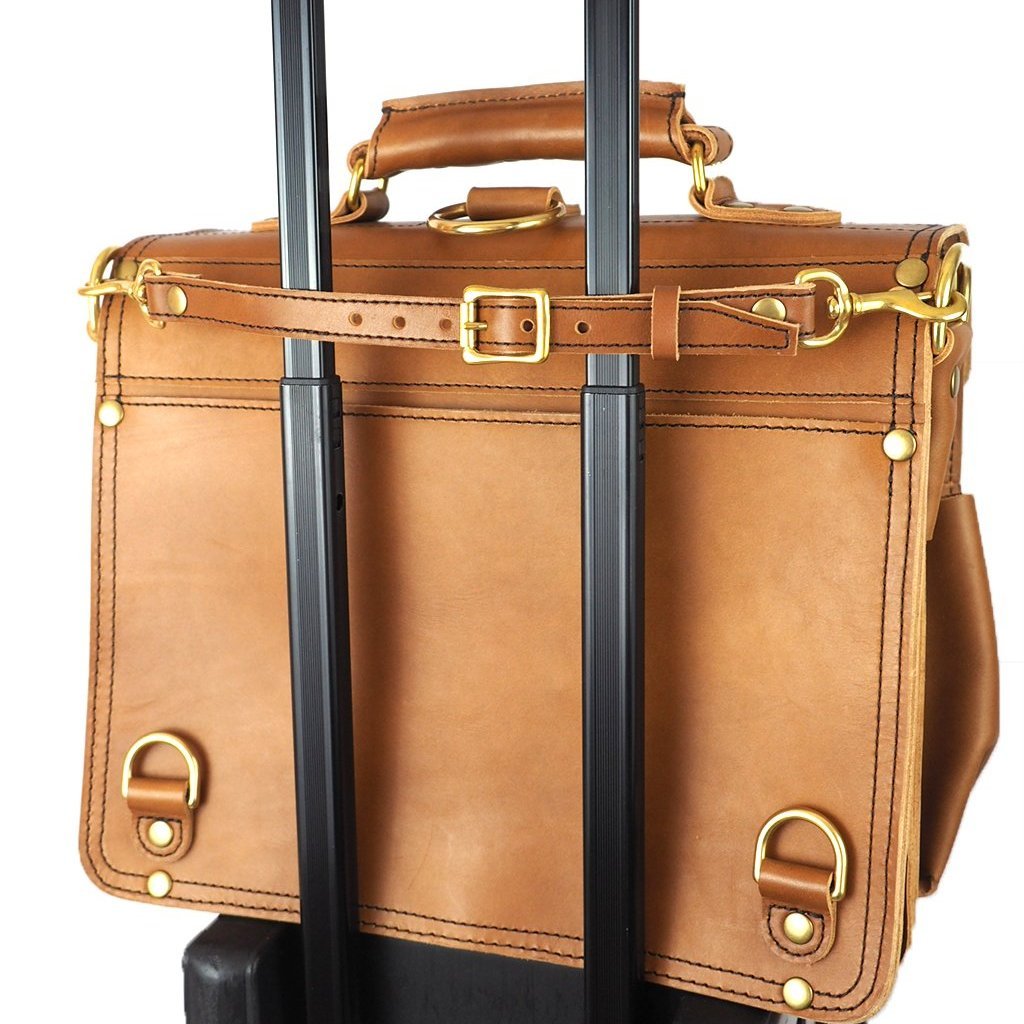 Luggage_Strap_on_Bag_Tobacco_3 Luggage Strap - Image 1